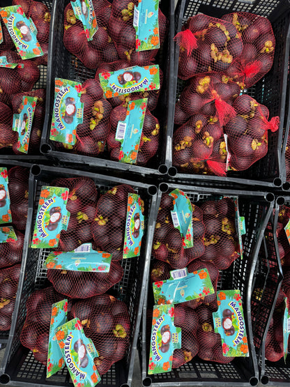 Fresh Mangosteen, around 15lbs